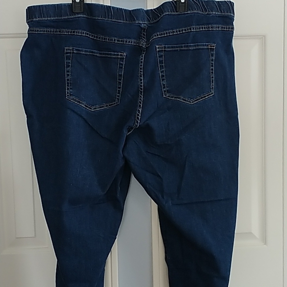 JMS Dark Wash Pull On Jeans 4XG Plus size - Picture 3 of 10